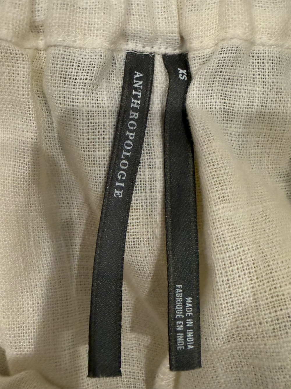 Anthropologie The Somerset Pull-on Trousers: Printed Linen Edition - Picture 6 of 11